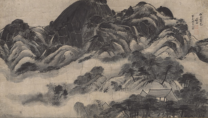 정선鄭敾 그림, 조선 1751년, 종이에 먹, 국보 제216호