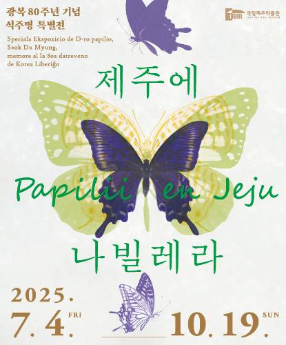 제주에 나빌레라-광복 80주년 기념 석주명 특별전 대표이미지