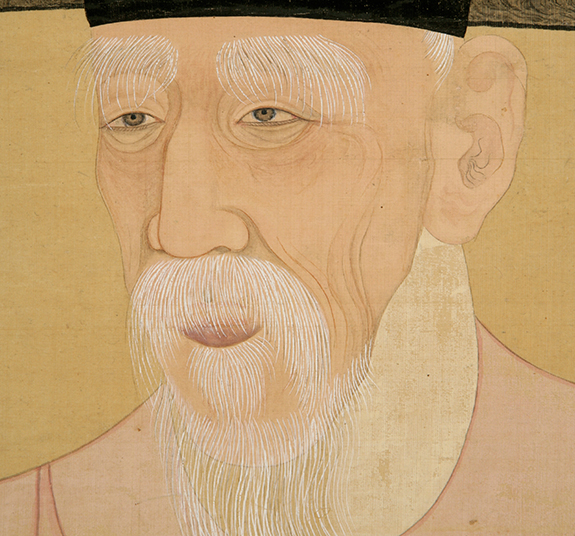 Detail of the face