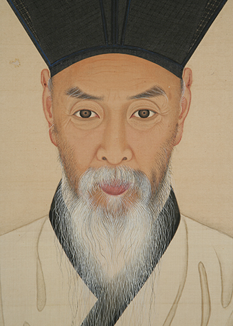  Face from <i>Portrait of Yi Chae</i>. 