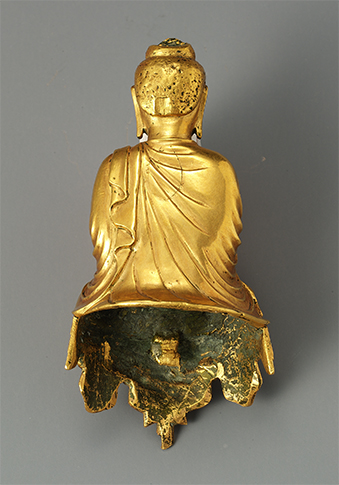  Back of seated Buddha 