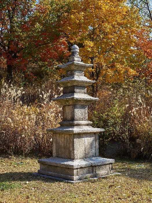 원주 영전사 터 보제존자사리탑 이미지 5 보기