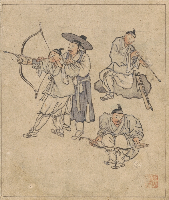 《단원 풍속도첩》 이미지 3 보기