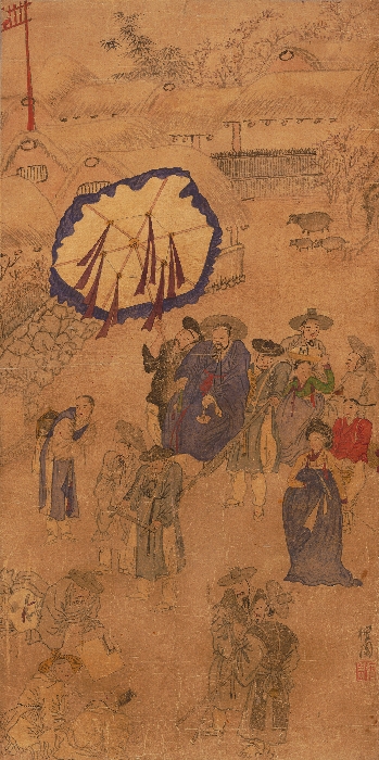 풍속화 이미지 4 보기
