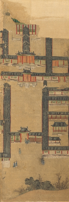 궁중에서 경사를 베푸는 장면을 그린 그림 이미지 19 보기
