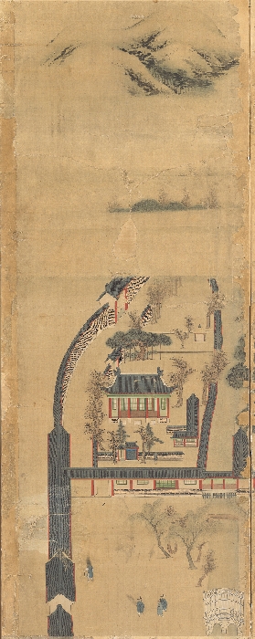 궁중에서 경사를 베푸는 장면을 그린 그림 이미지 24 보기