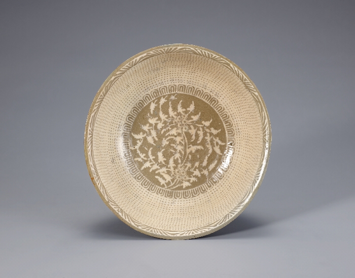 분청사기 인화무늬 대접 이미지 2 보기