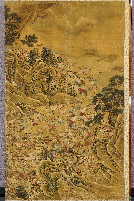 작가미상 사현파진백만병도 8폭병풍 이미지 8 보기
