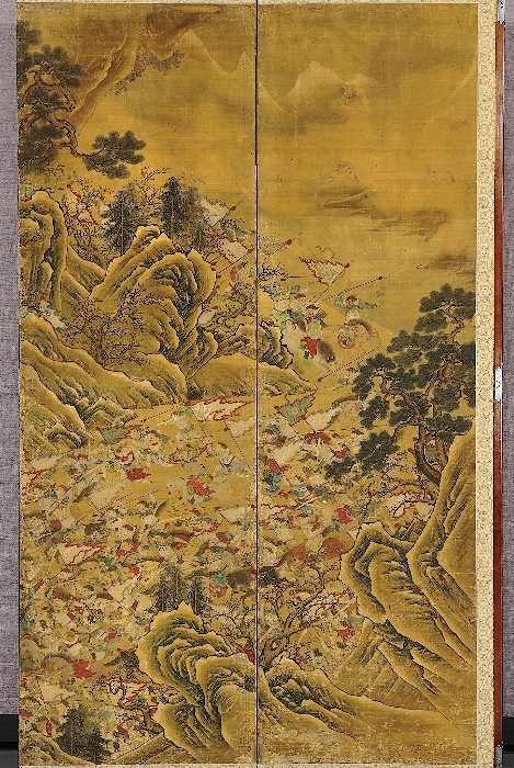작가미상 사현파진백만병도 8폭병풍 이미지 3 보기