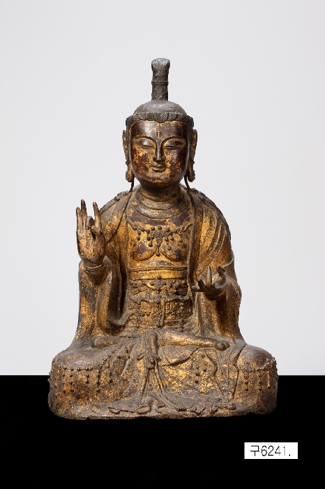 금동보살좌상 이미지 2 보기