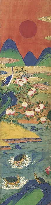 십장생도10폭병풍 이미지 10 보기