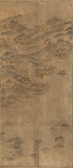 경상도 통영 주변을 그린 지도 이미지 5 보기