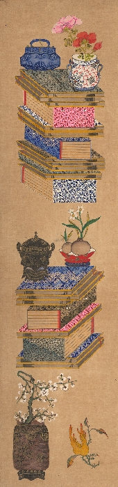 필자미상 책거리 민화병풍 이미지 12 보기