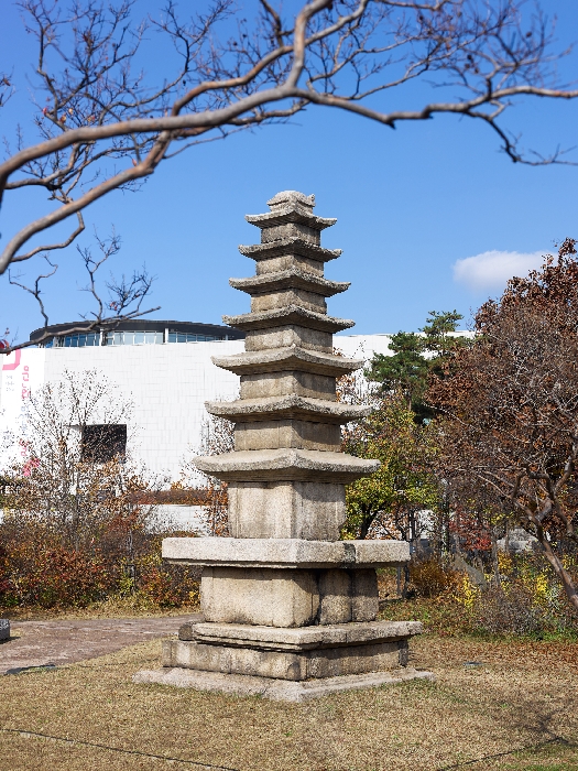 Seven-story Pagoda from Namgyewon Monastery Site