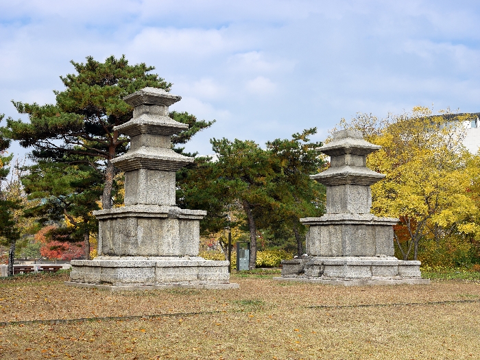 Three-story Twin Pagodas from Galhangsa Temple Site 대표이미지