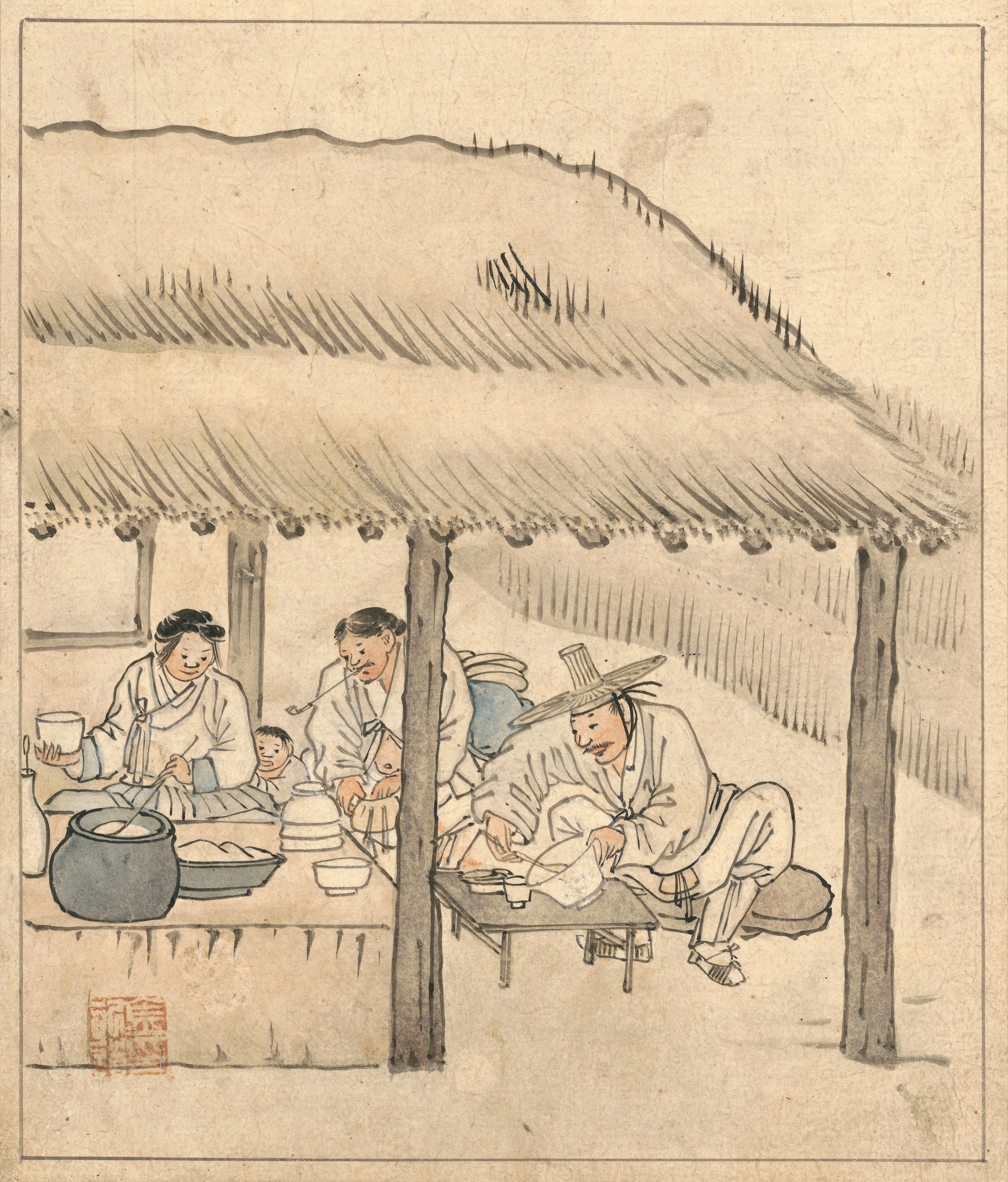 《단원 풍속도첩》 이미지 9