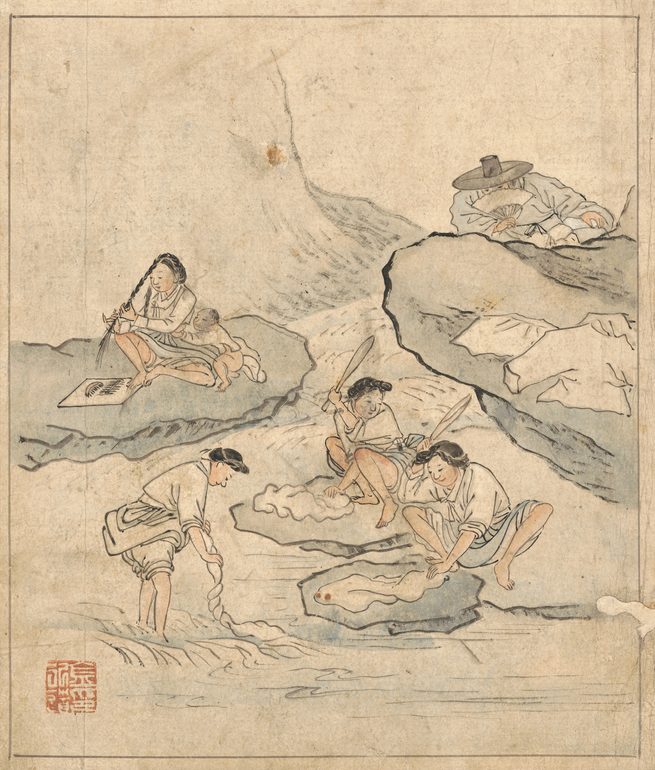 《단원 풍속도첩》 이미지 11