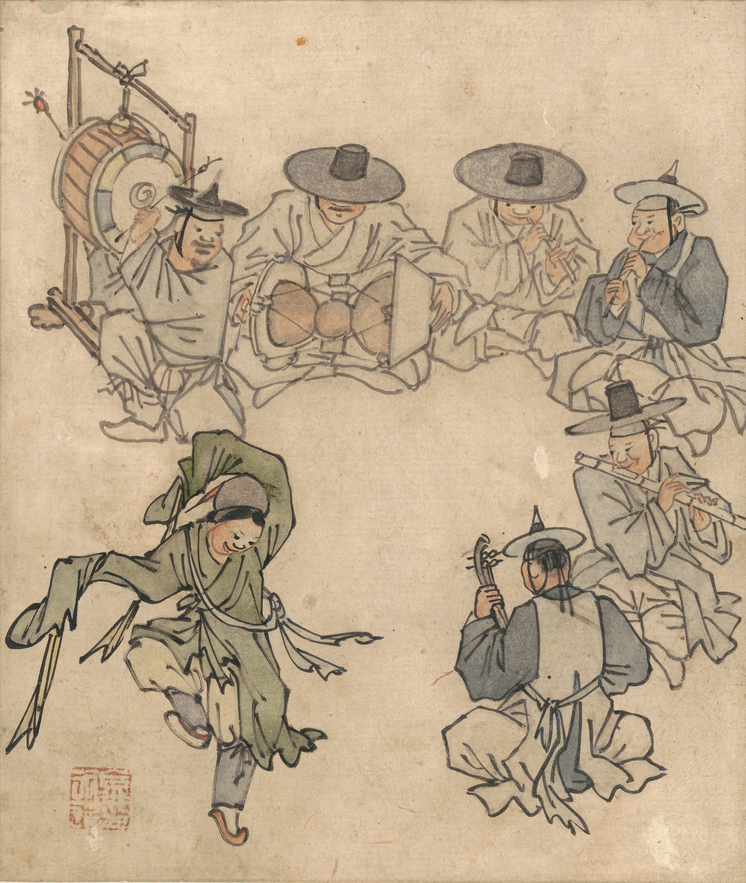 《단원 풍속도첩》 이미지 25