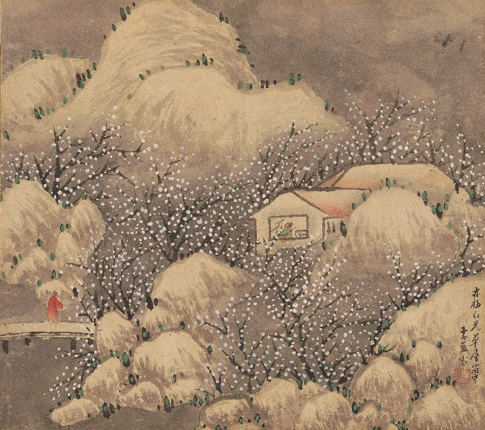Cottage among Plum Blossoms by Jeon Gi(1825-1854) 대표이미지