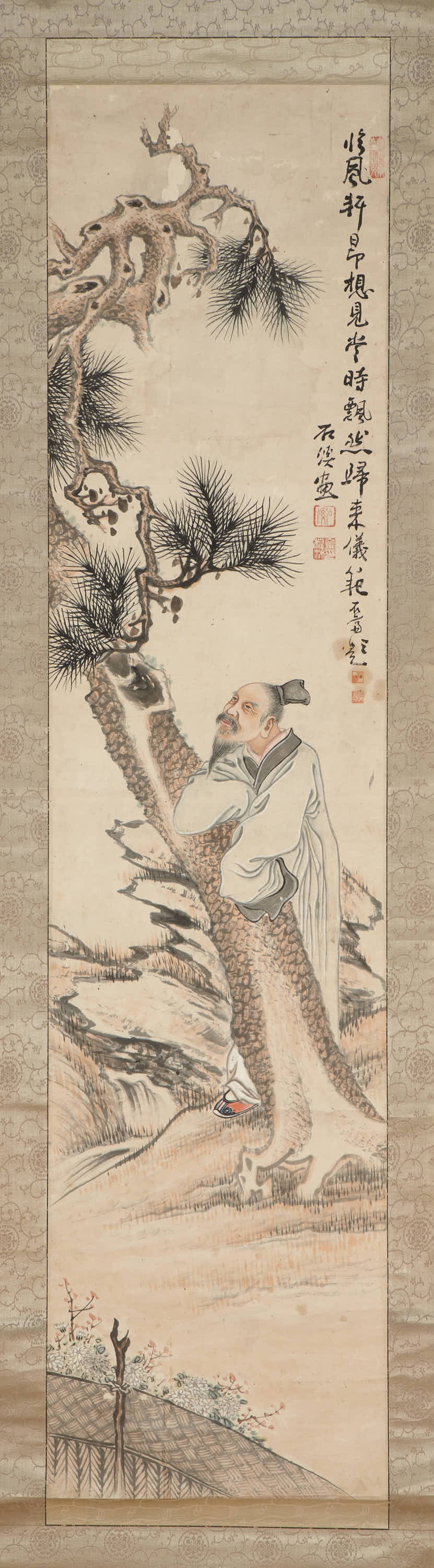 김권목 필 장송노인도 이미지 1