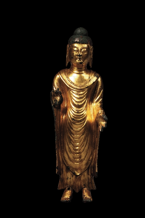Gilt-bronze Standing Buddha 대표이미지