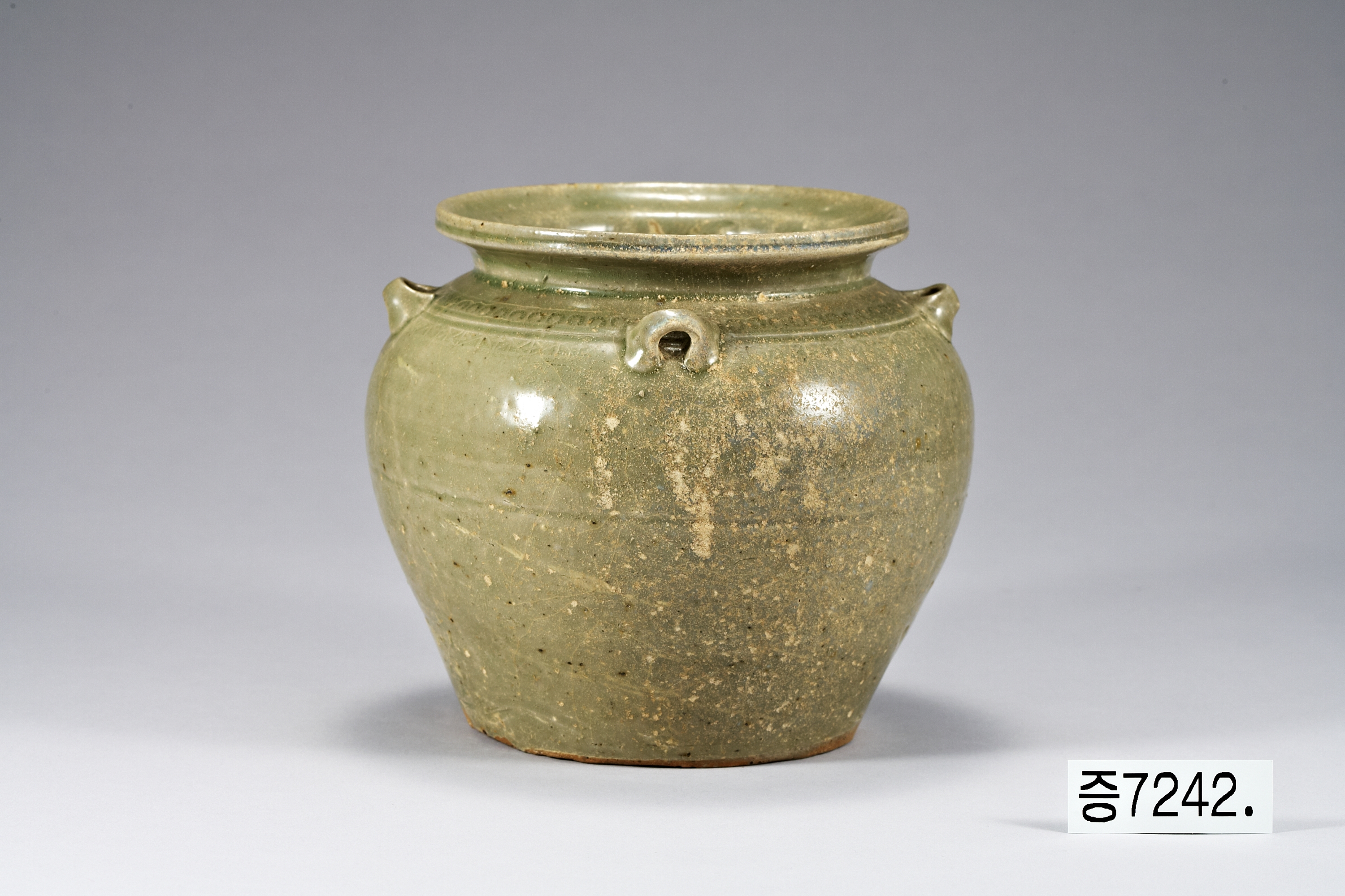 청자 네 귀 달린 항아리 이미지 1