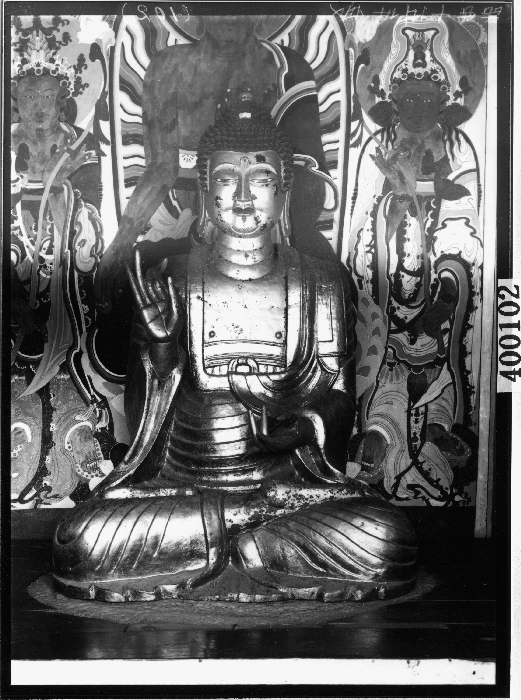 대구동구 동화사 수마제전 철불좌상 | 소장품 검색:국립중앙박물관 대구동구 동화사 수마제전 철불좌상 | 소장품 검색