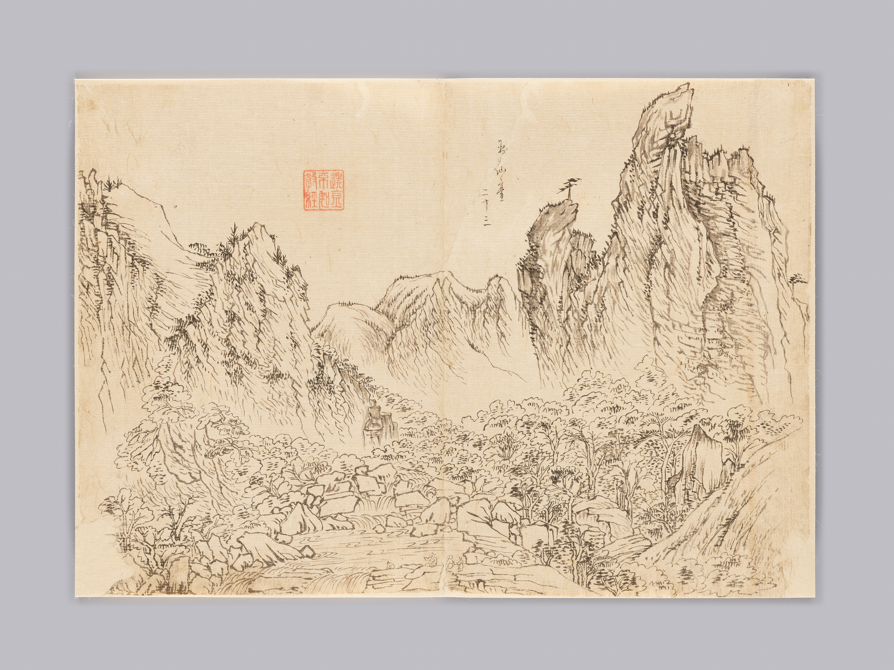 전 김홍도필 해동명산도 이미지 13