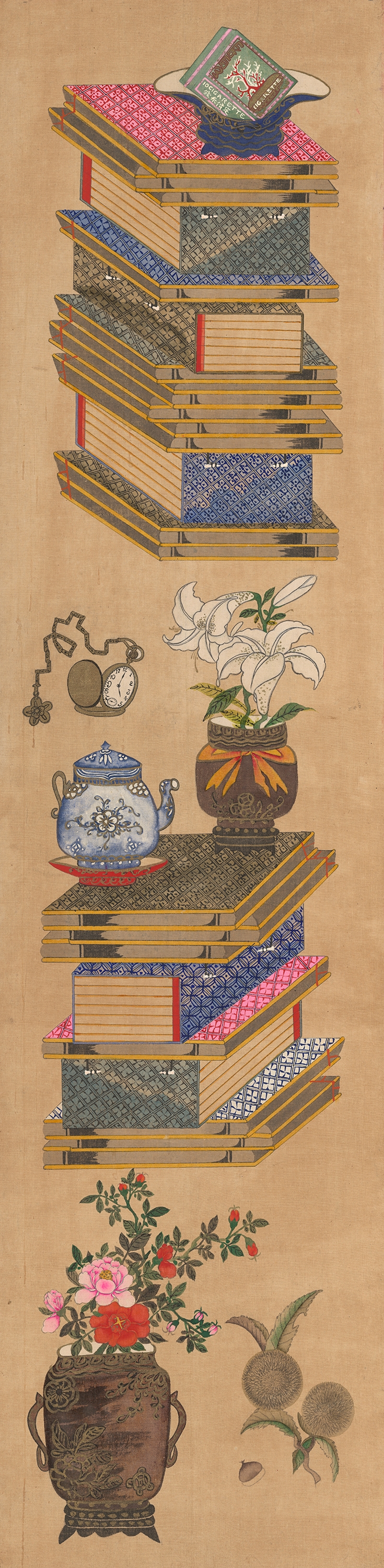 필자미상 책거리 민화병풍 이미지 10