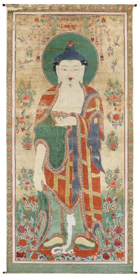 Buddhist Hanging Scroll for Outdoor Rituals: Gwaebul 이미지