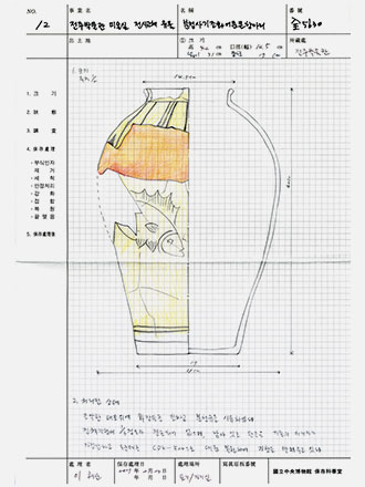 보존처리 기록